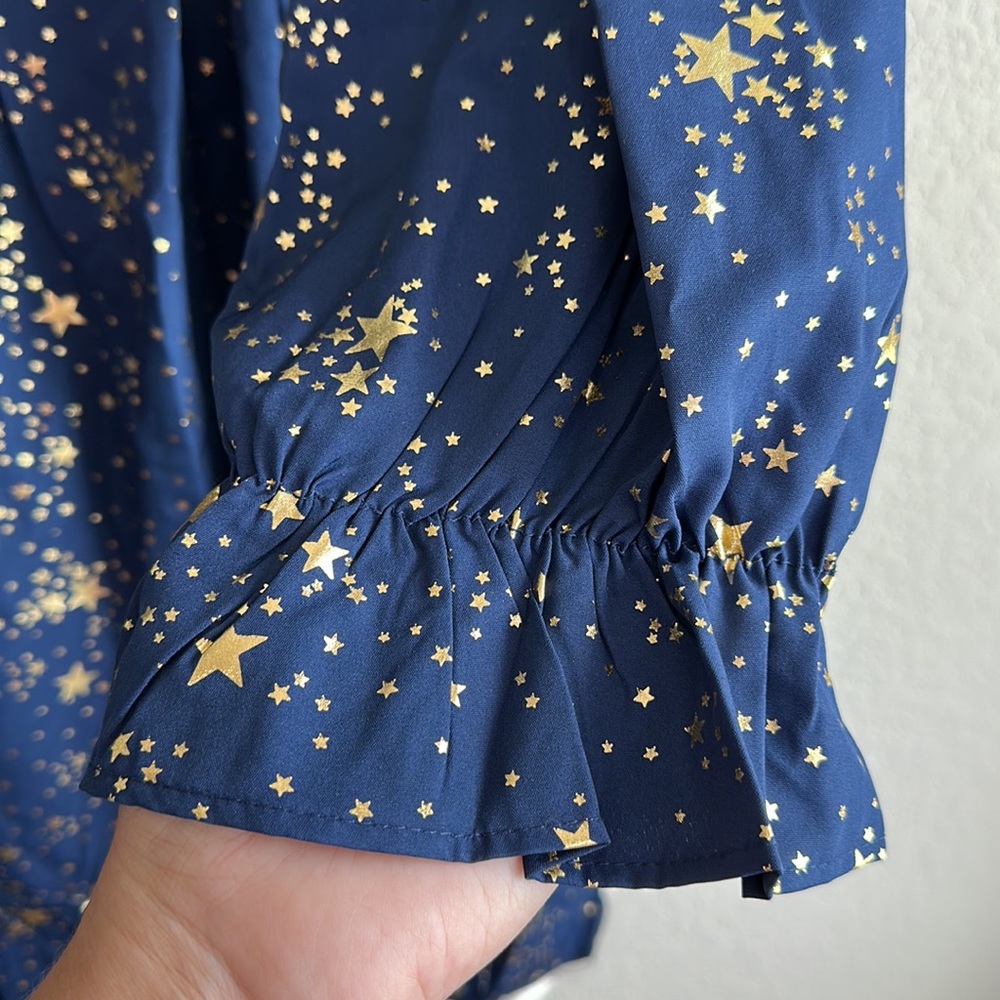 NWT Mycrushcity Galaxy Print Mini Dress - Picture 8 of 9